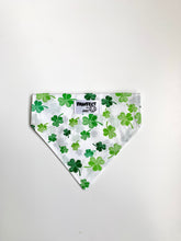 Load image into Gallery viewer, St Patricks day green shamrock collar slip on
