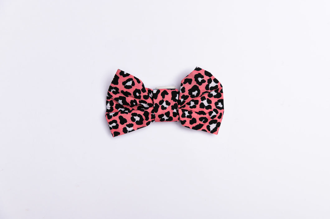 Wild Girl pink bow tie
